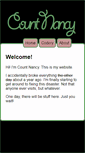 Mobile Screenshot of countnancy.com