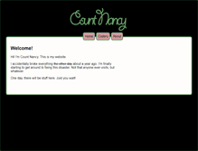 Tablet Screenshot of countnancy.com